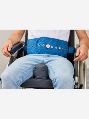 Ceinture abdominale pour le fauteuil fermeture magnétique
